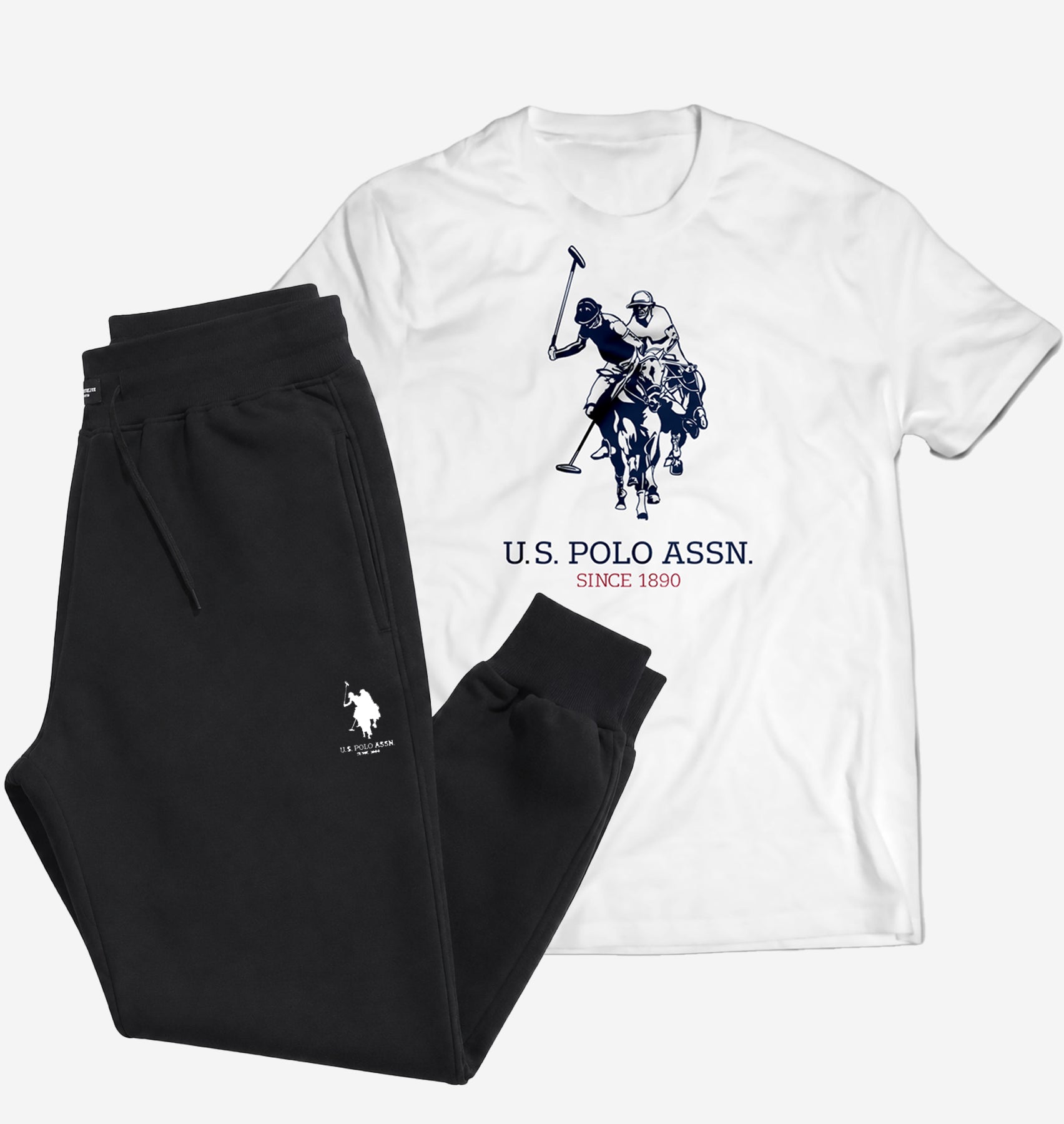 Polo SET Black Pant