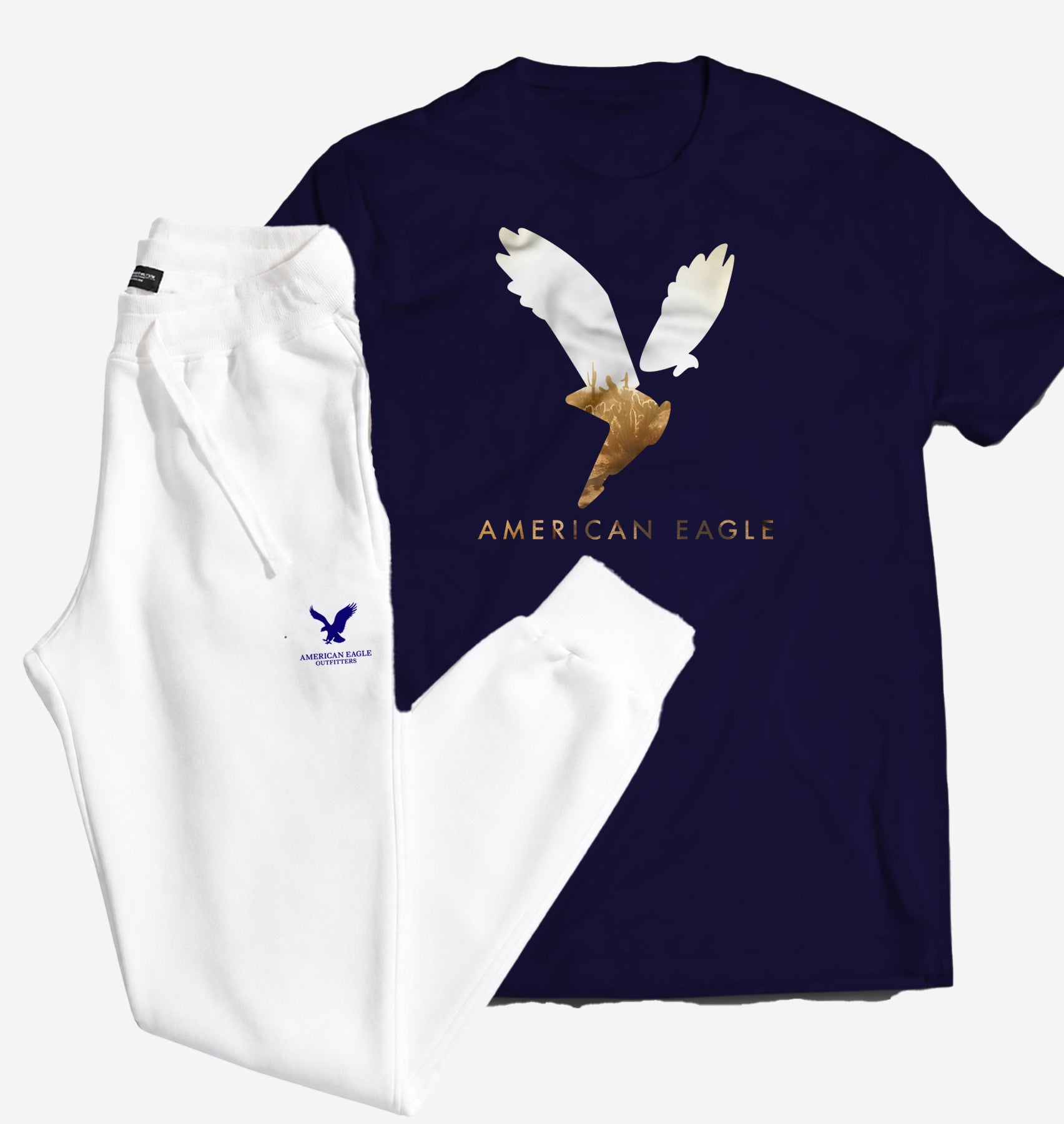American SET White Pant