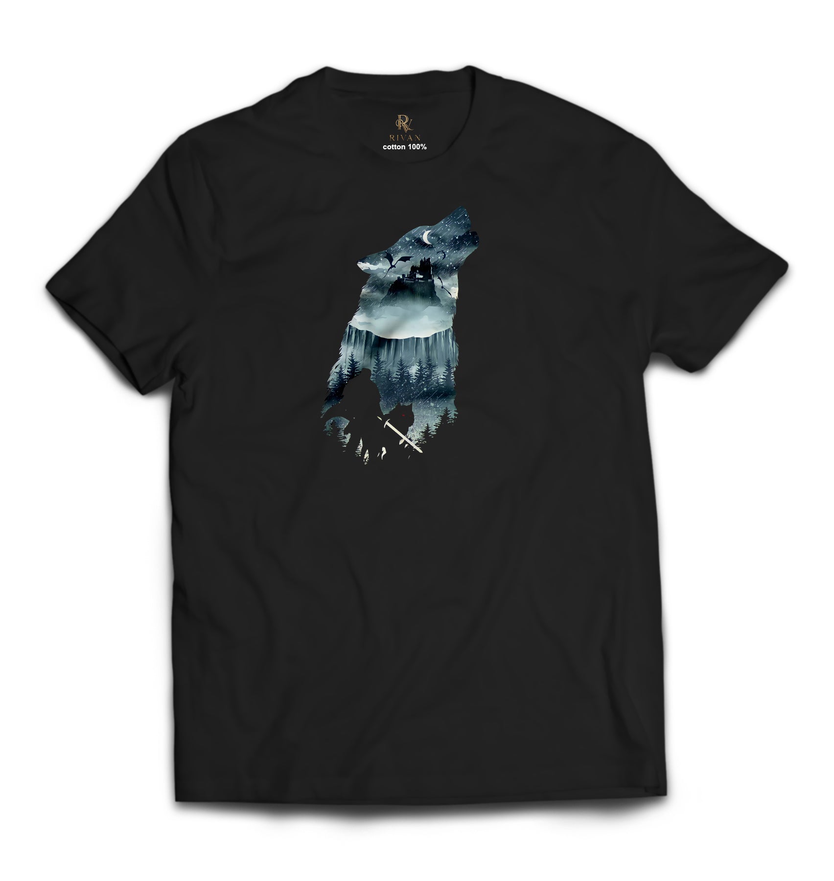 wolf t-shirt